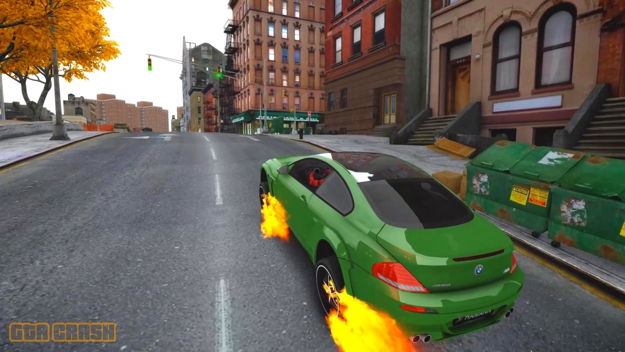 GTA 4 Car Crash Test with Real Vehicle 🚗