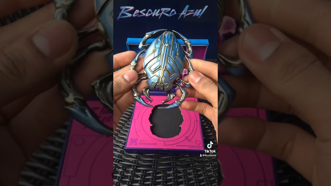 Blue Beetle Scarab Khaji Da Pin Unboxing 🪲