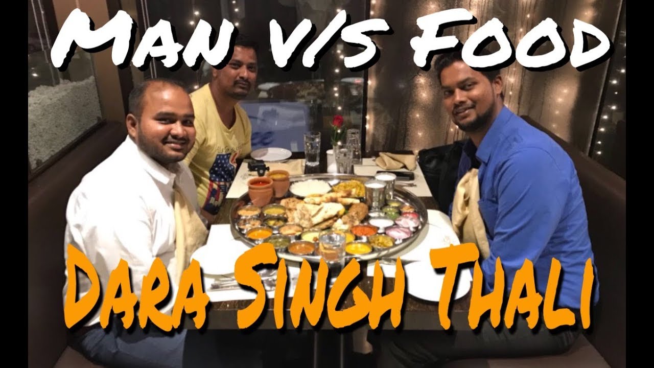 Mumbai's Largest Dara Singh Thali in Powai 🍽️