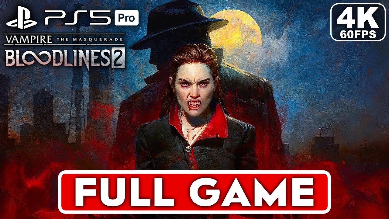 Vampire: The Masquerade Bloodlines 2 Full Gameplay (4K/60FPS) PS5