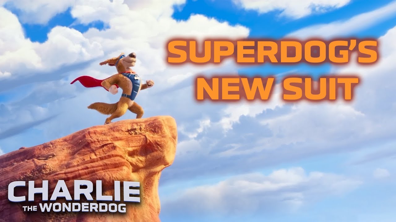 Charlie the Wonderdog's Super Suit Fails 😄
