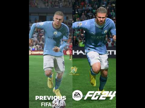 EA Sports FC 24 vs FIFA 23 Graphics Comparison