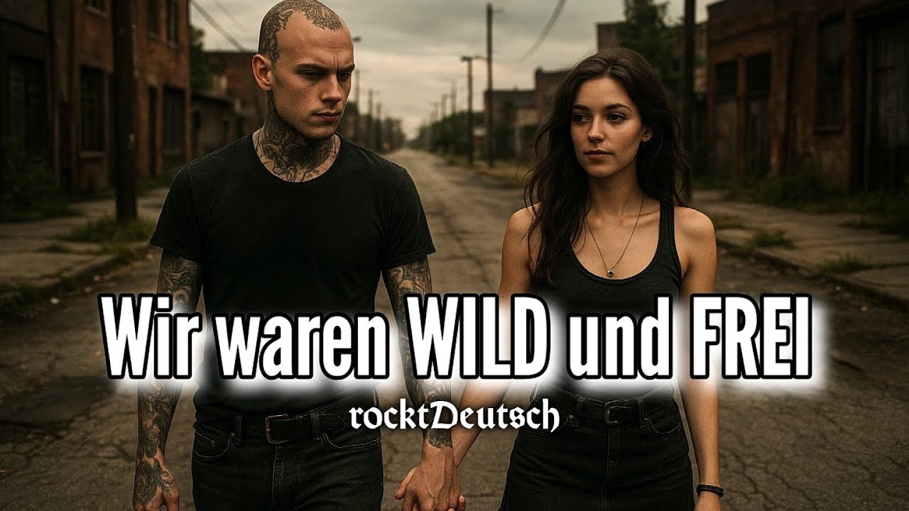 🎸 Wir waren wild und frei – rocktDeutsch’s kraftvolles KI-gestütztes Musikvideo