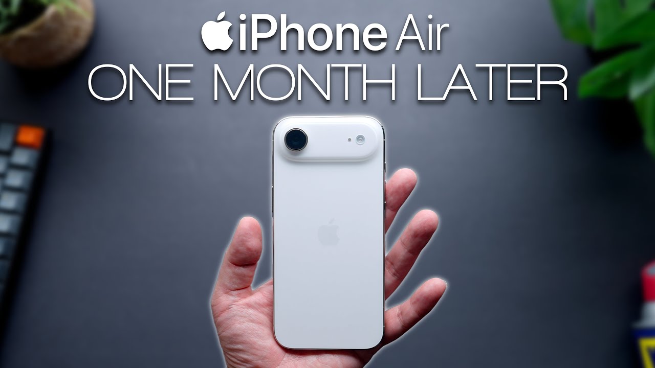 iPhone Air After 1 Month: Honest Review 📱