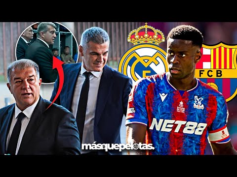 🔥 ¡LAPORTA ENTRA AL VESTUARIO! Mensaje directo a los jugadores del Barça + El Madrid quiere a Guehi