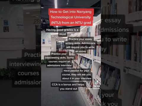 NTU Admission Guide & Requirements from an NTU grad