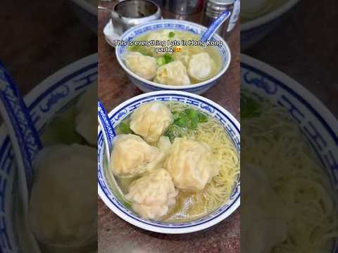 Everything I ate in Hong Kong part 2 😍🥟