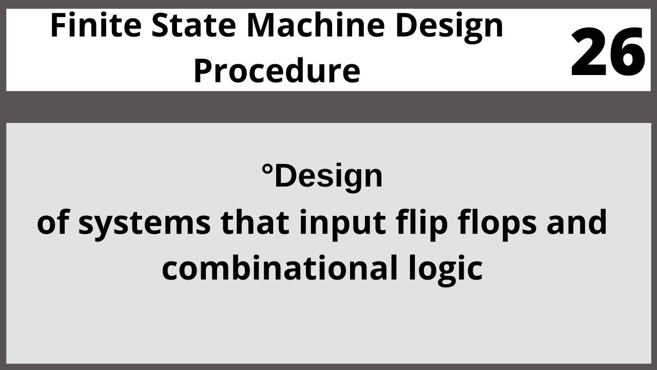 Finite State Machine Design in Digital Logic 🧠