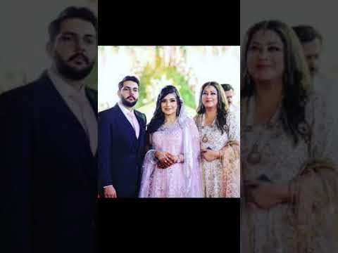 Fazila Qazi and Qaisar Khan Nizamani Son Nikkah Pictures
