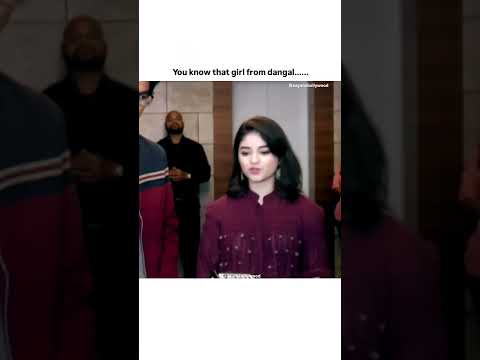 she's married now 💗✨ #bollywood #actress #zairawasim #married #shortsfeed #love