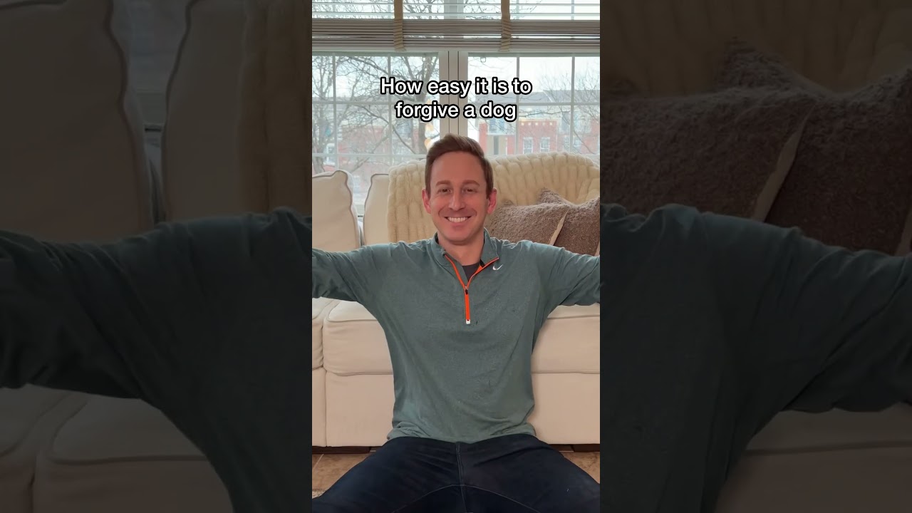 Can't Stay Mad at Him! 😊