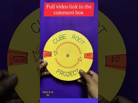 #Maths Working Model #cube root working model #Maths TLM #viral project #square root #viral#project👍