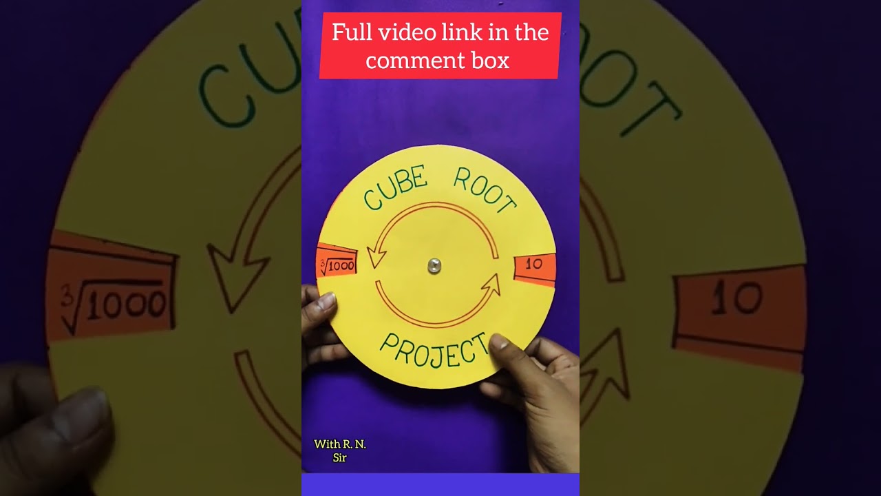 Easy Cube Root & Square Root Math Models | Viral Educational Project 📐