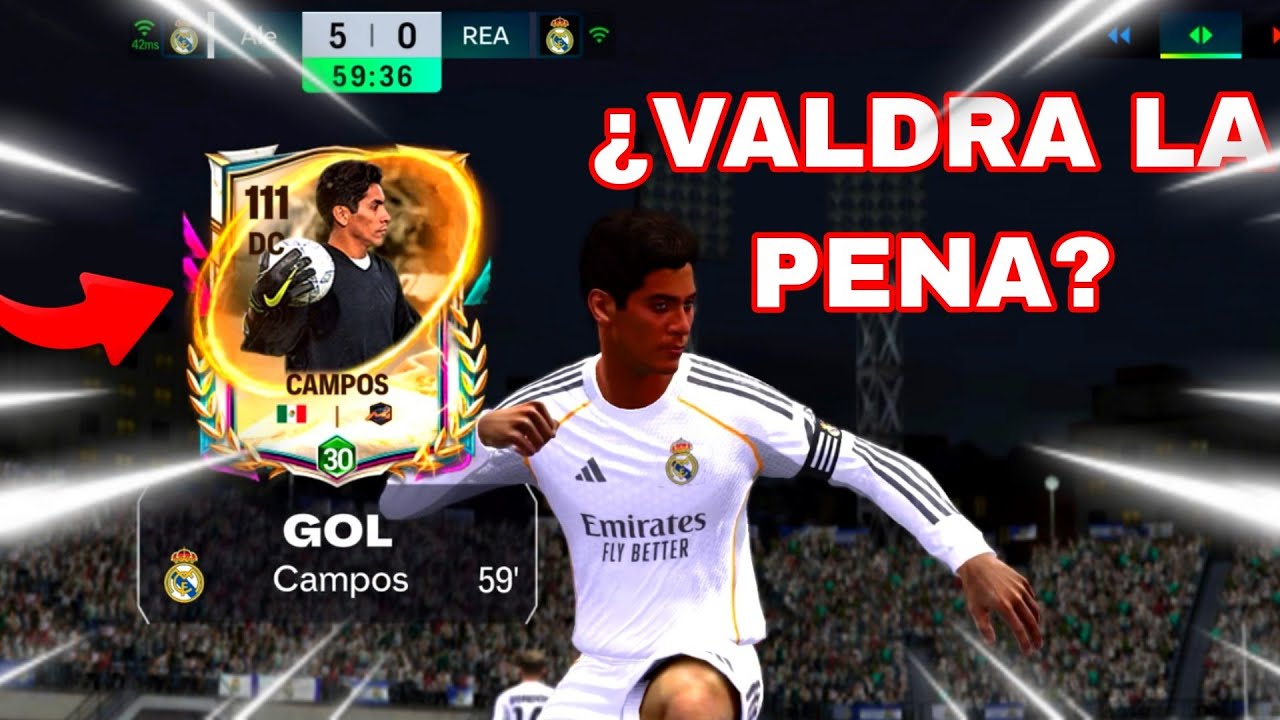Jorge Campos: El Portero Más Pequeño en FC Mobile ⚽
