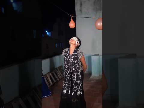 Siblings Challenge😂 Part-35🤣 #shorts #youtubeshorts #trending #siblings #challenge #ballon #water