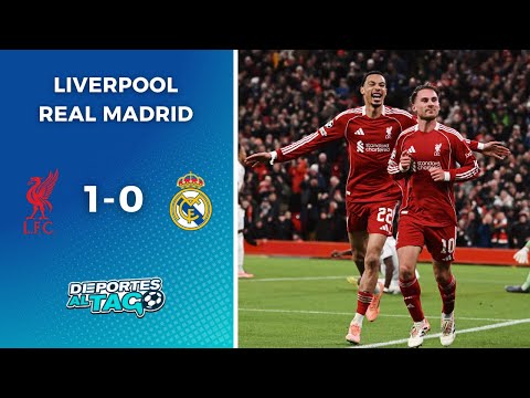 🔥 El LIVERPOOL le GANÓ 1-0 al REAL MADRID y se metió entre los 8 MEJORES de la CHAMPIONS LEAGUE