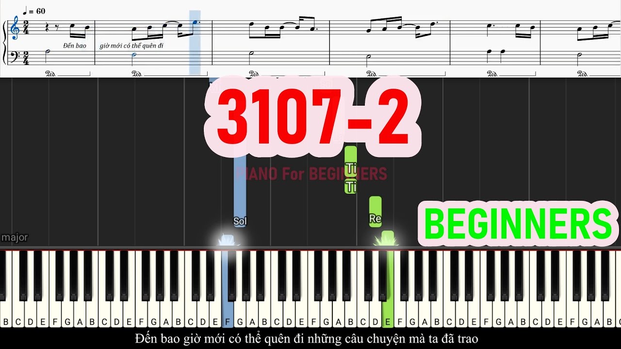 3107 DuongG x Nâu x W/N | Piano for Beginners 🎹