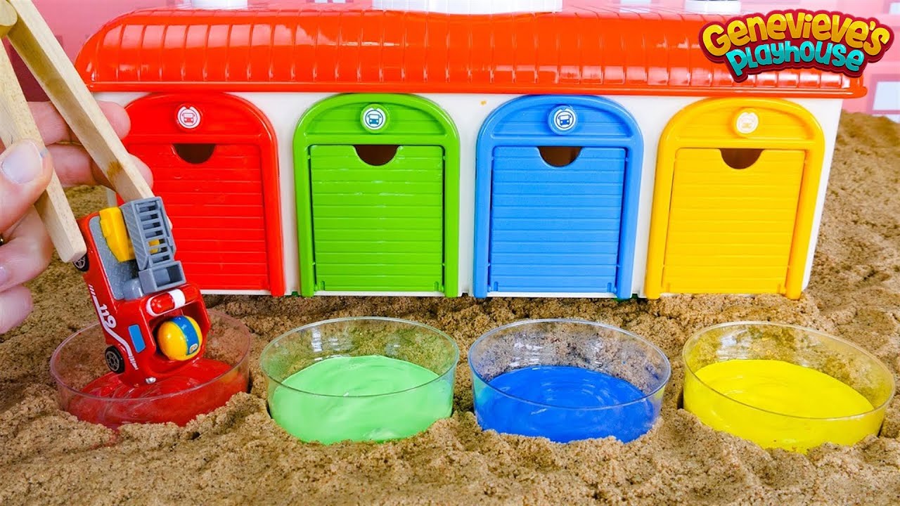 Learn Colors in Spanish & English with Fun Pororo & Tayo Toy Sets! 🎨