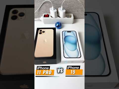 iPhone 11 Pro vs iPhone 15 Boot Speed Comparison