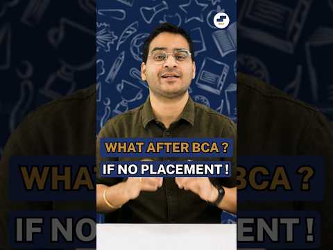 💥After BCA No Placement! What After BCA? 5 Best Career Option After BCA 2023! #shorts #bca #bcajobs