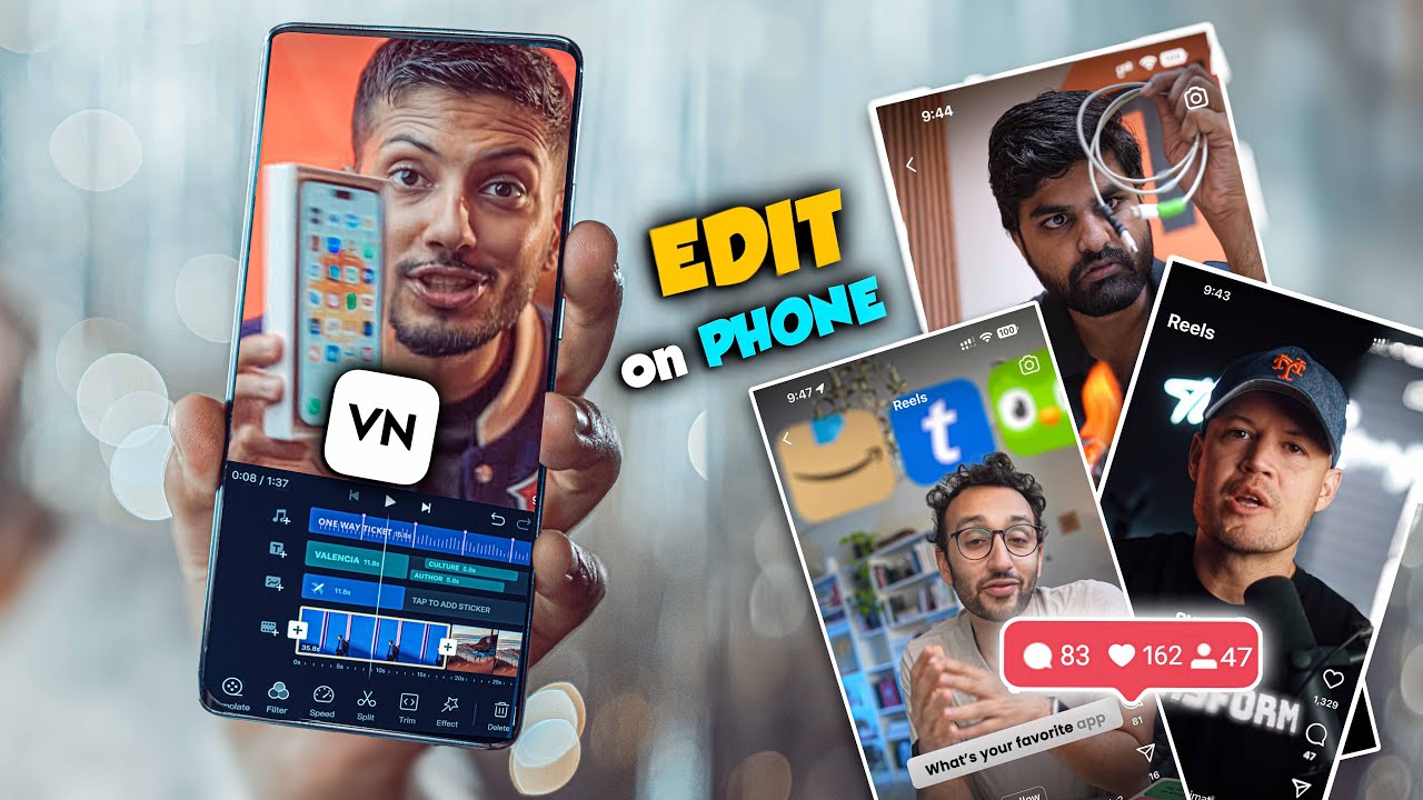 Edit Viral Tech Reels on Your Phone 📱