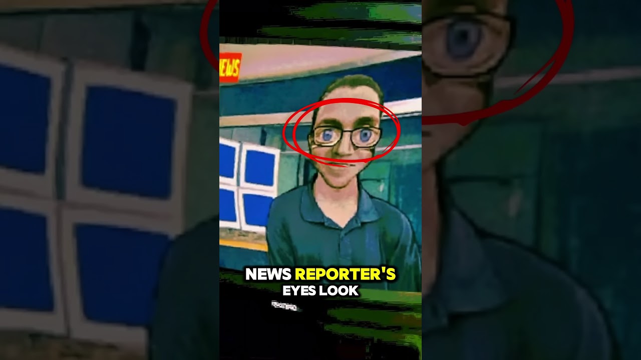 Did You Notice These hidden details in No, I’m Not a Human? #noimnotahuman #horrorgaming
