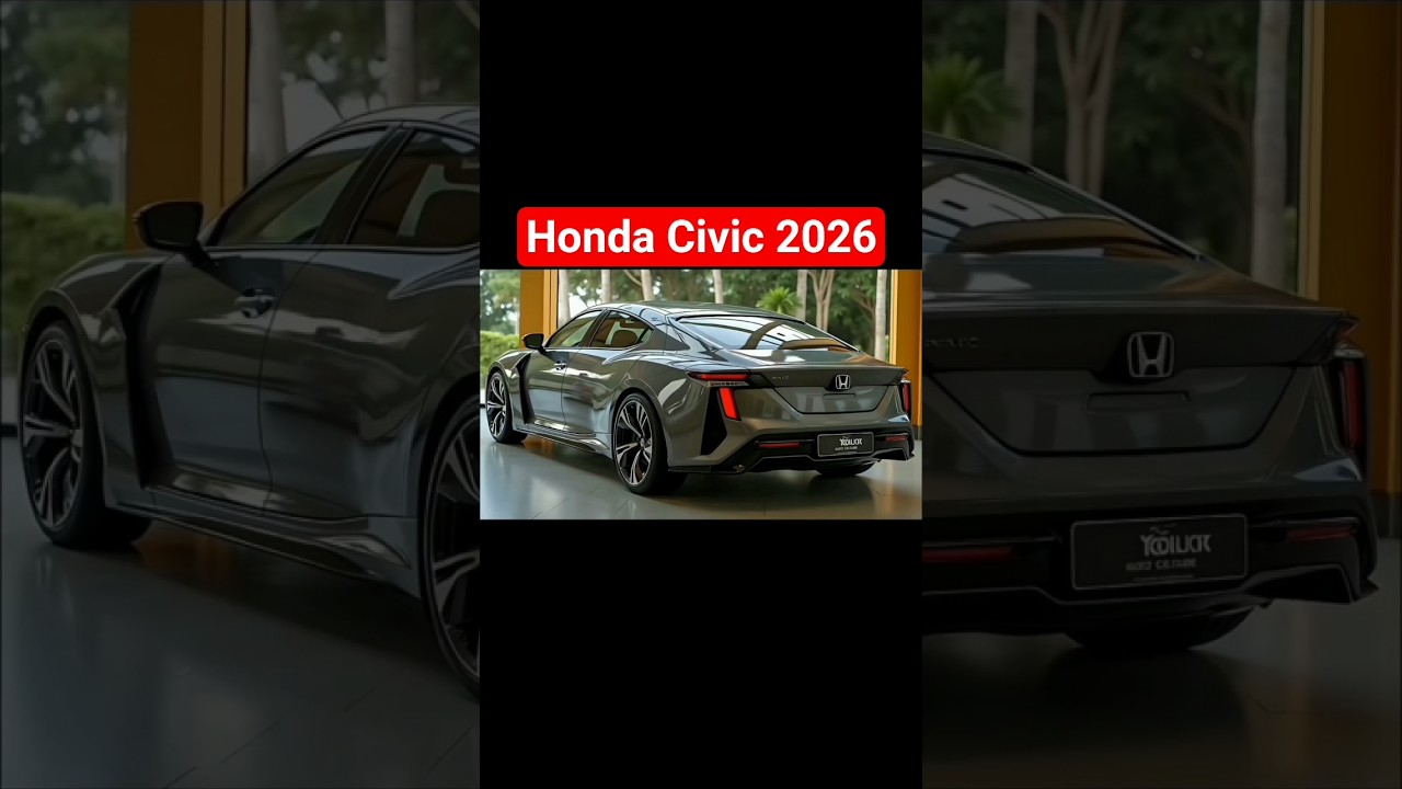 2026 Honda Civic: Black Beast Looks🔥