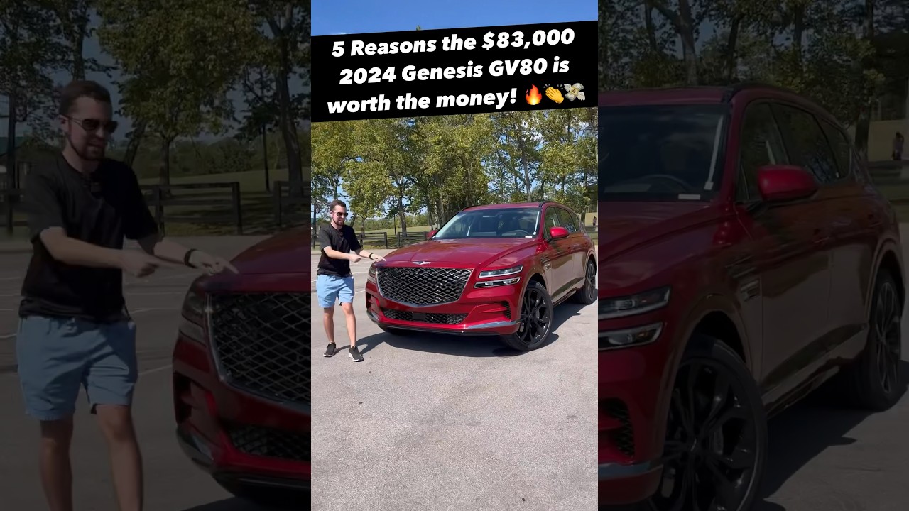 5 Reasons the 2024 Genesis GV80 Prestige Is Worth $83K