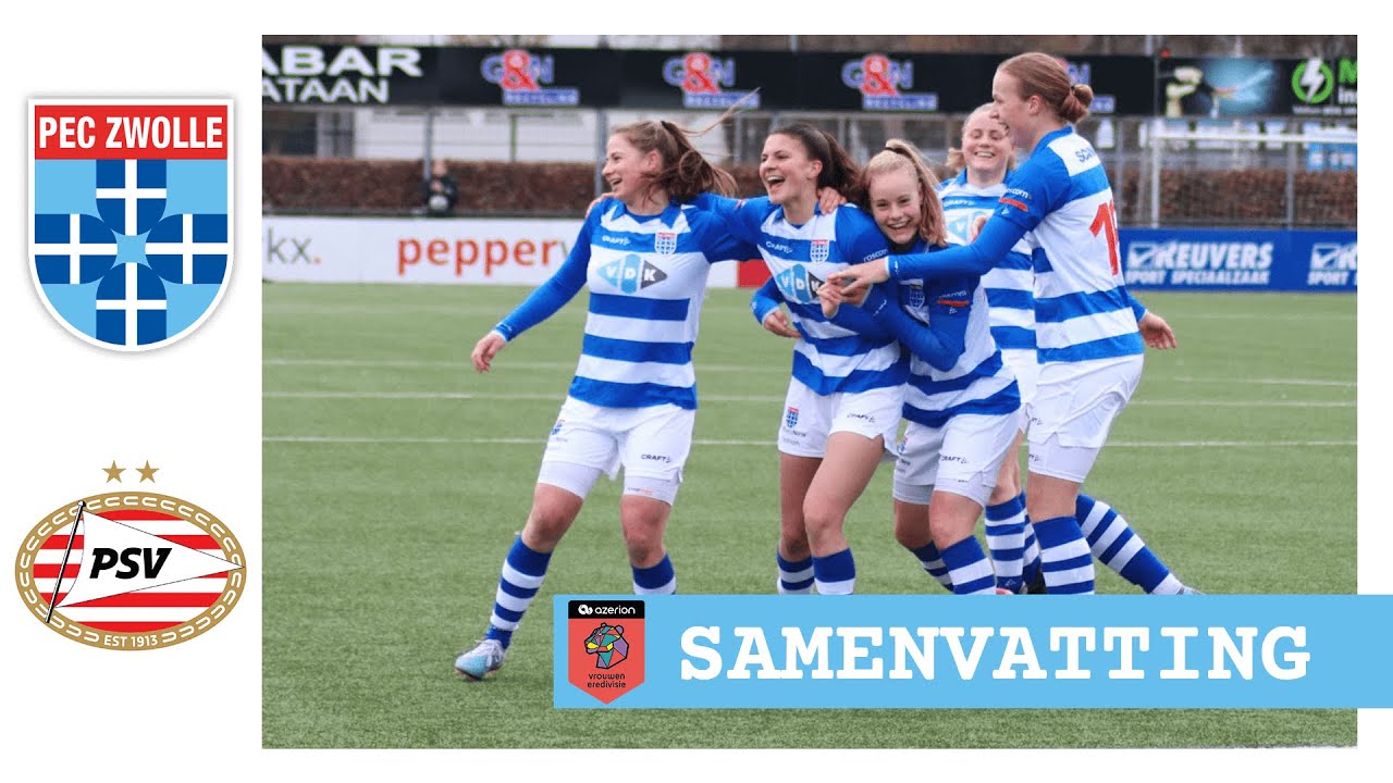 Highlights PEC Zwolle Vrouwen vs PSV Vrouwen | Vrouwen Eredivisie ⚽