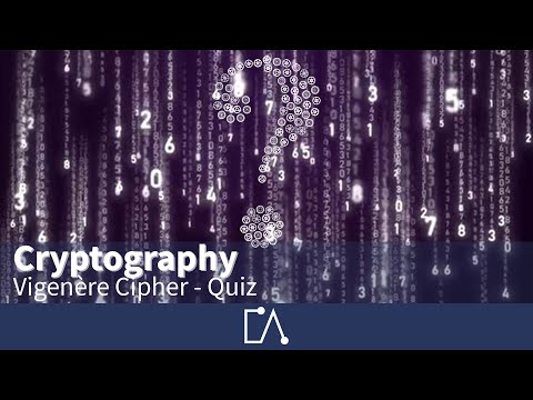 🇬🇧 Classical Cryptography - Vigenère Cipher - Quiz | Embedded Academy Tutorial