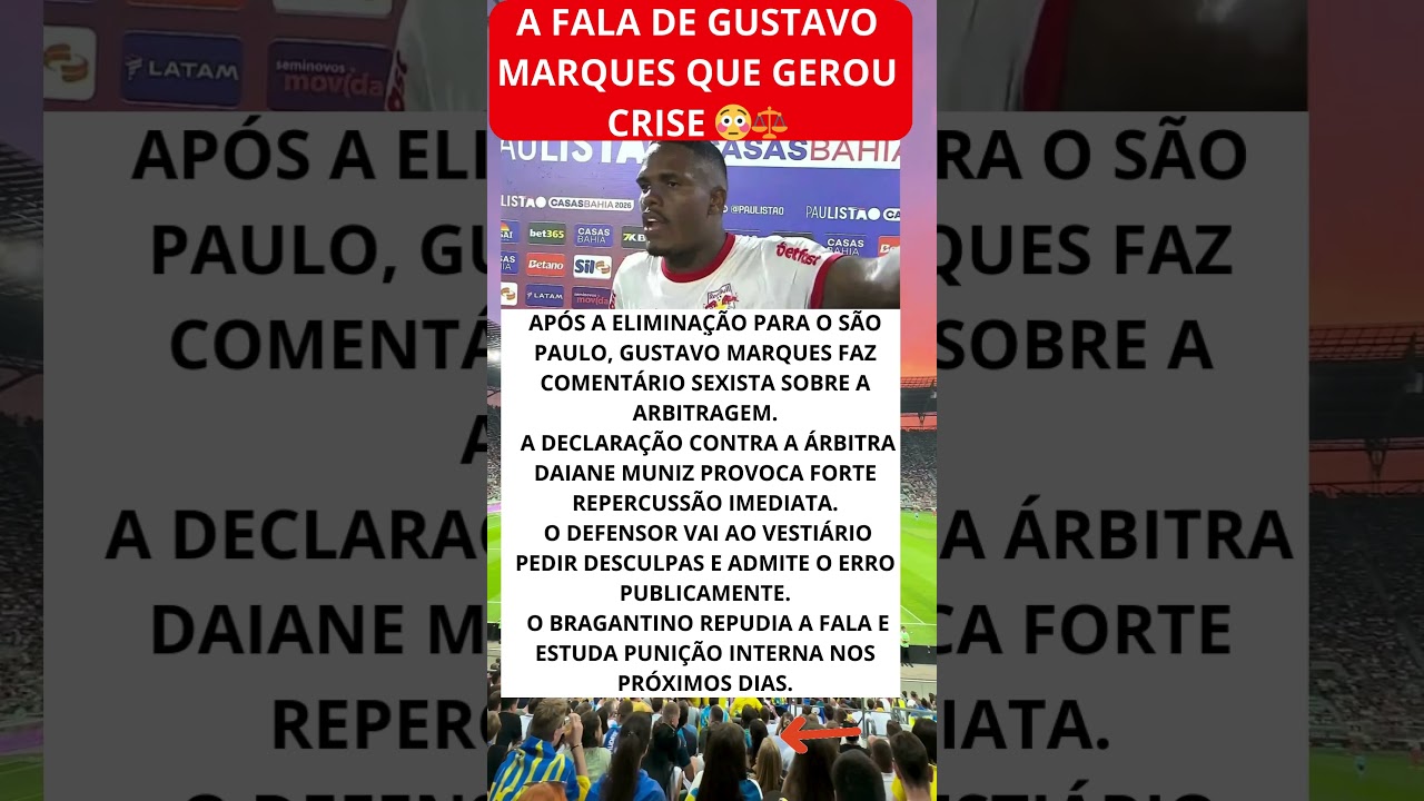 Gustavo Marques provoca crise com comentário sexista 😳