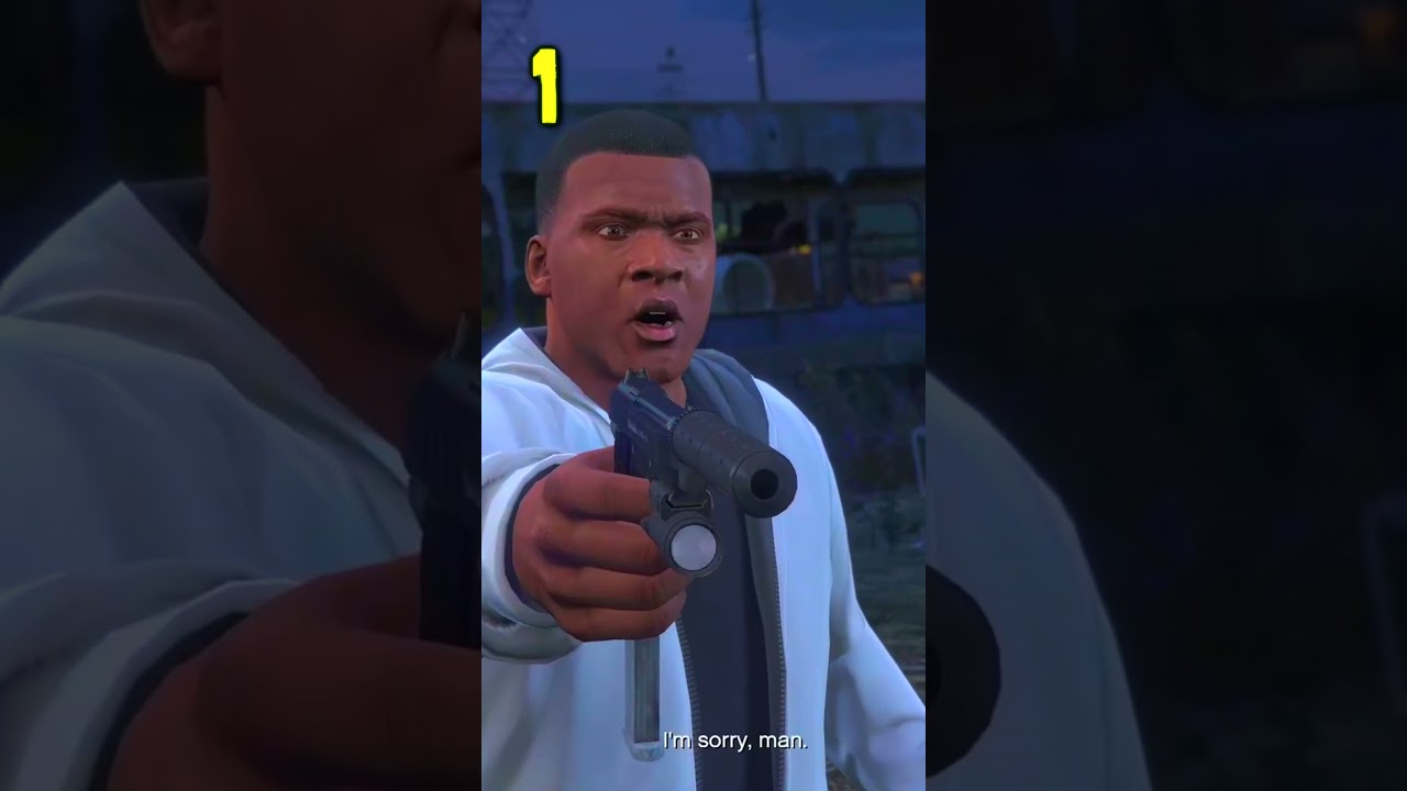 Quelle est la MEILLEURE FIN de GTA 5 ? 🤔 #gta #grandtheftauto #gtav