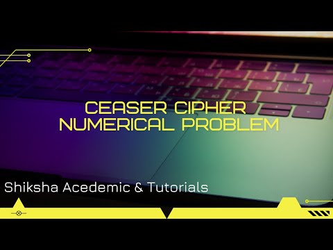 Ceaser Cipher| Substitution Cryptography Technique | in Cryptography and Network Security