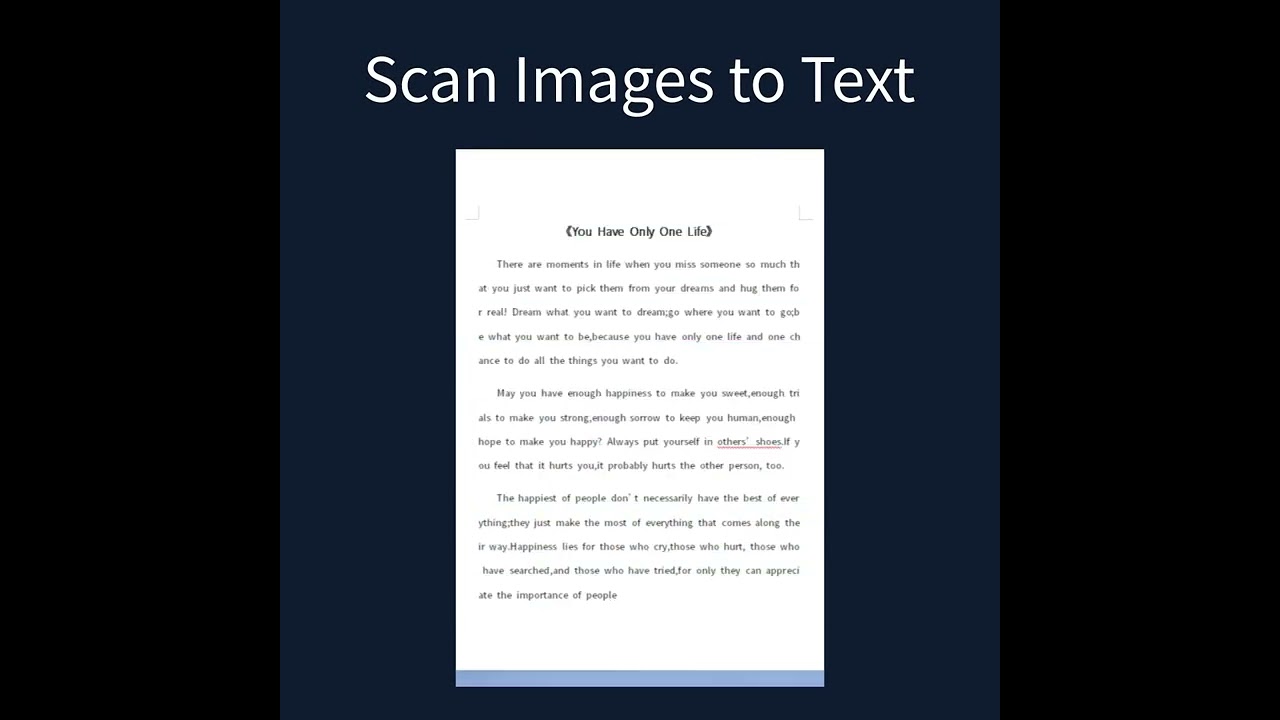 OCR Image to Text Converter ๐ธ