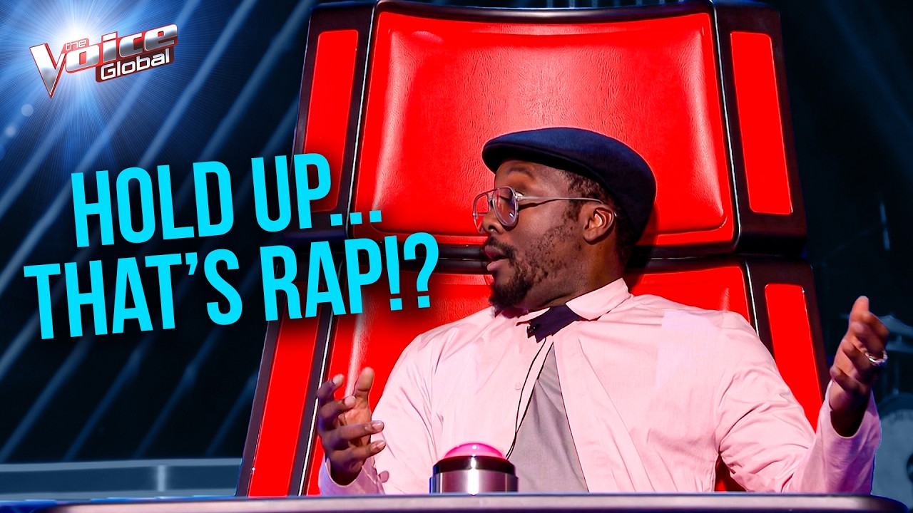 Top 10 Surprising Rap Moments on The Voice 🎤