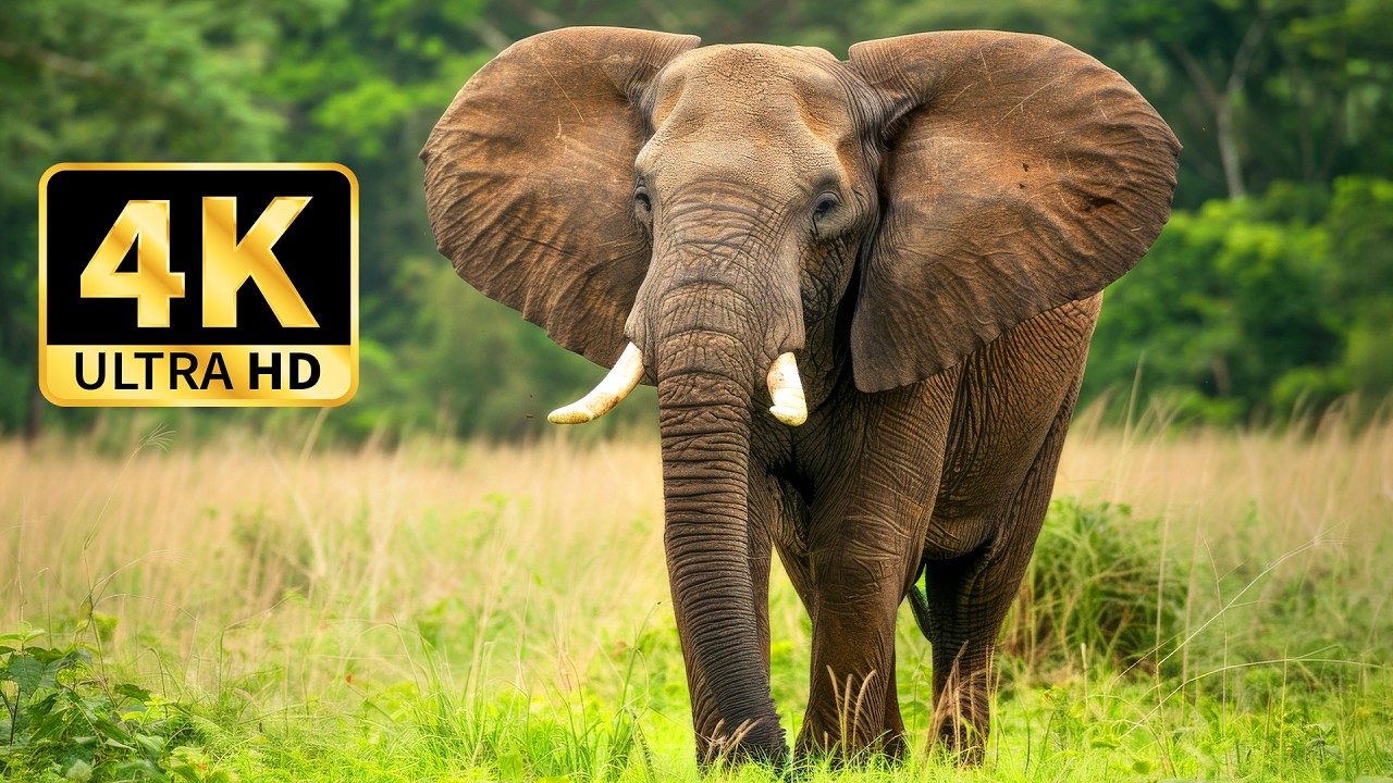 Stunning 4K Wildlife Video with Relaxing Music 🎶