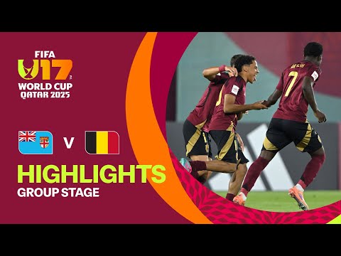 Fiji vs Belgium Highlights | FIFA U-17 World Cup Qatar 2025