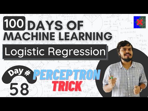 Logistic Regression Part 1 | Perceptron Trick