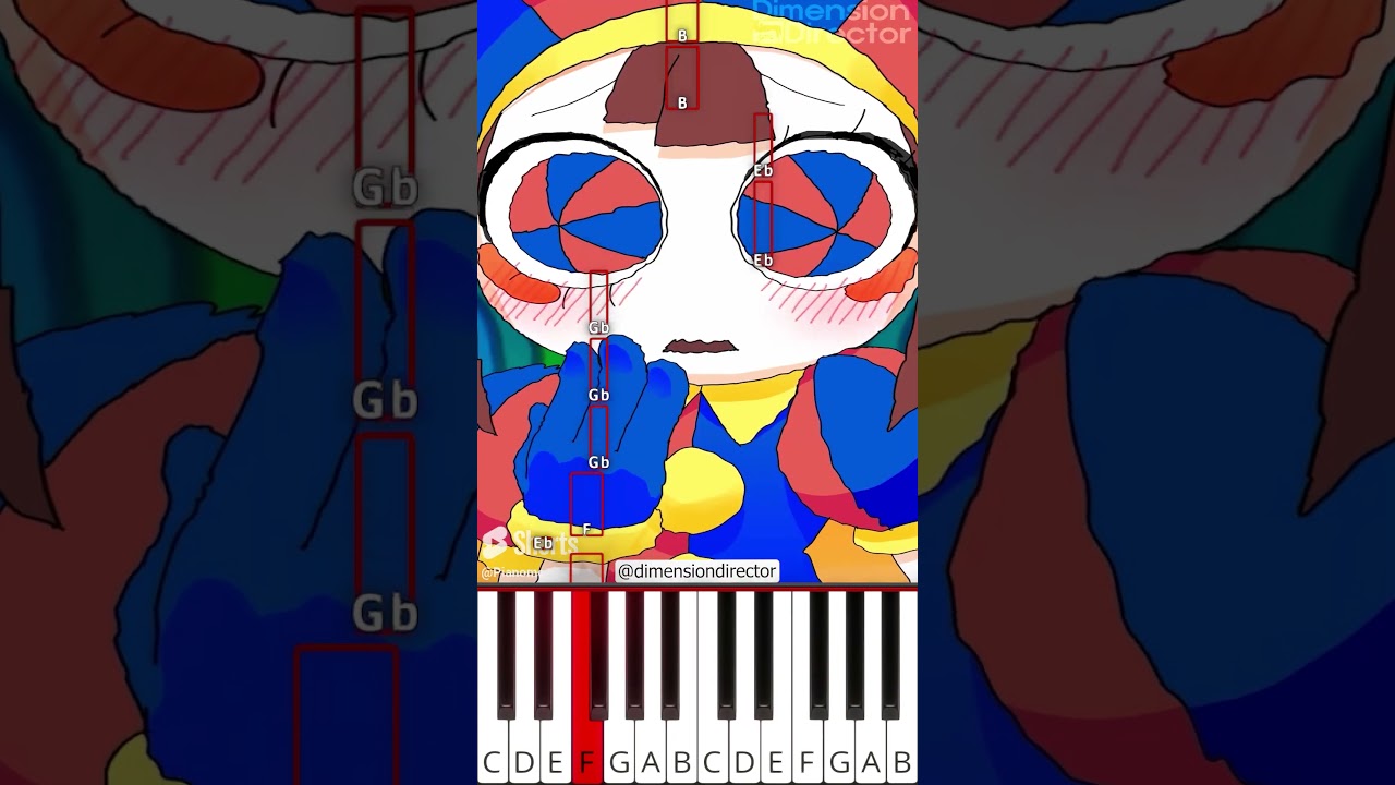 DIGITAL CIRCUS Slickback - Complete Octave Piano Tutorial