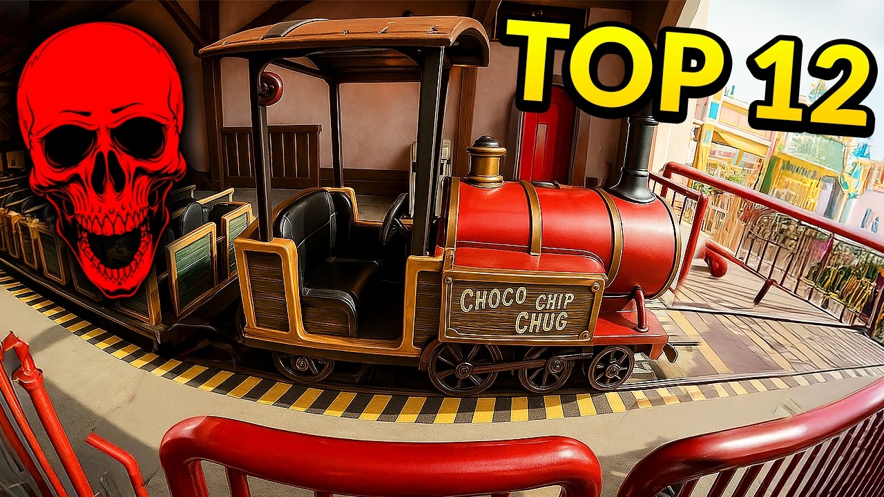 12 Najstraszniejszych Rollercoasterów w Energylandii 2025 | Ekscytująca Jazda w 4K 🎢