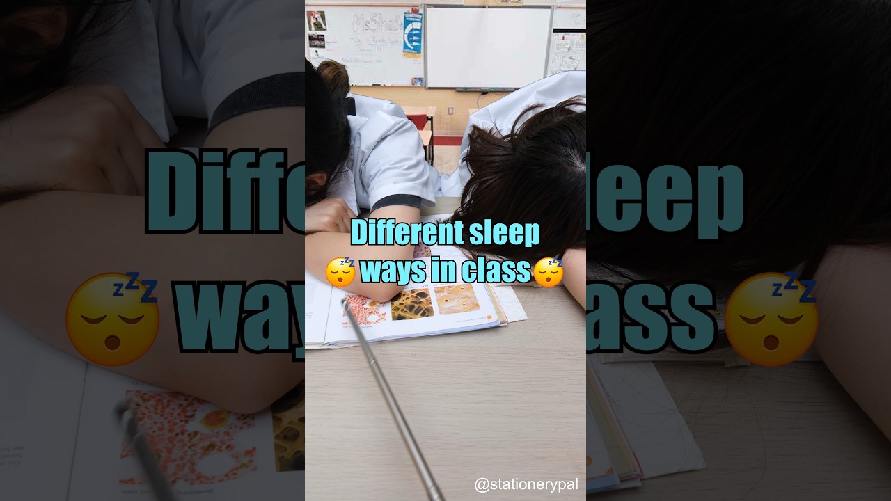 Tips to Sleep During Class π΄