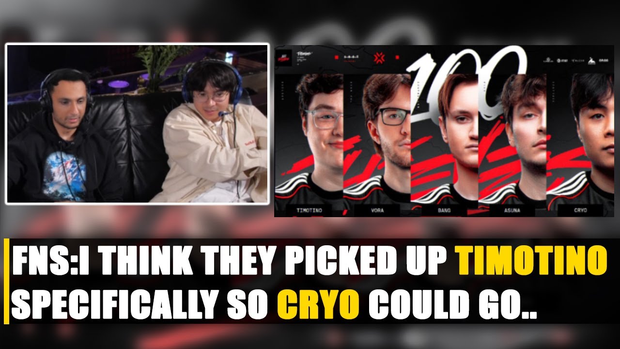 FNS & TenZ Share Insights on 100Thieves Roster
