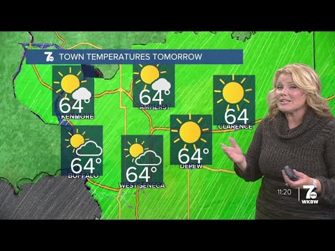 7 Weather Forecast 11 p.m. Update, Thursday, Oct 9