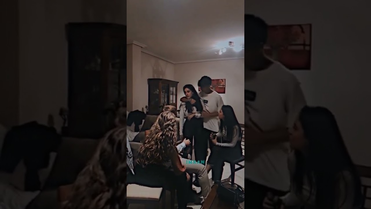 Couple Sharing a Sweet Public Kiss 💑