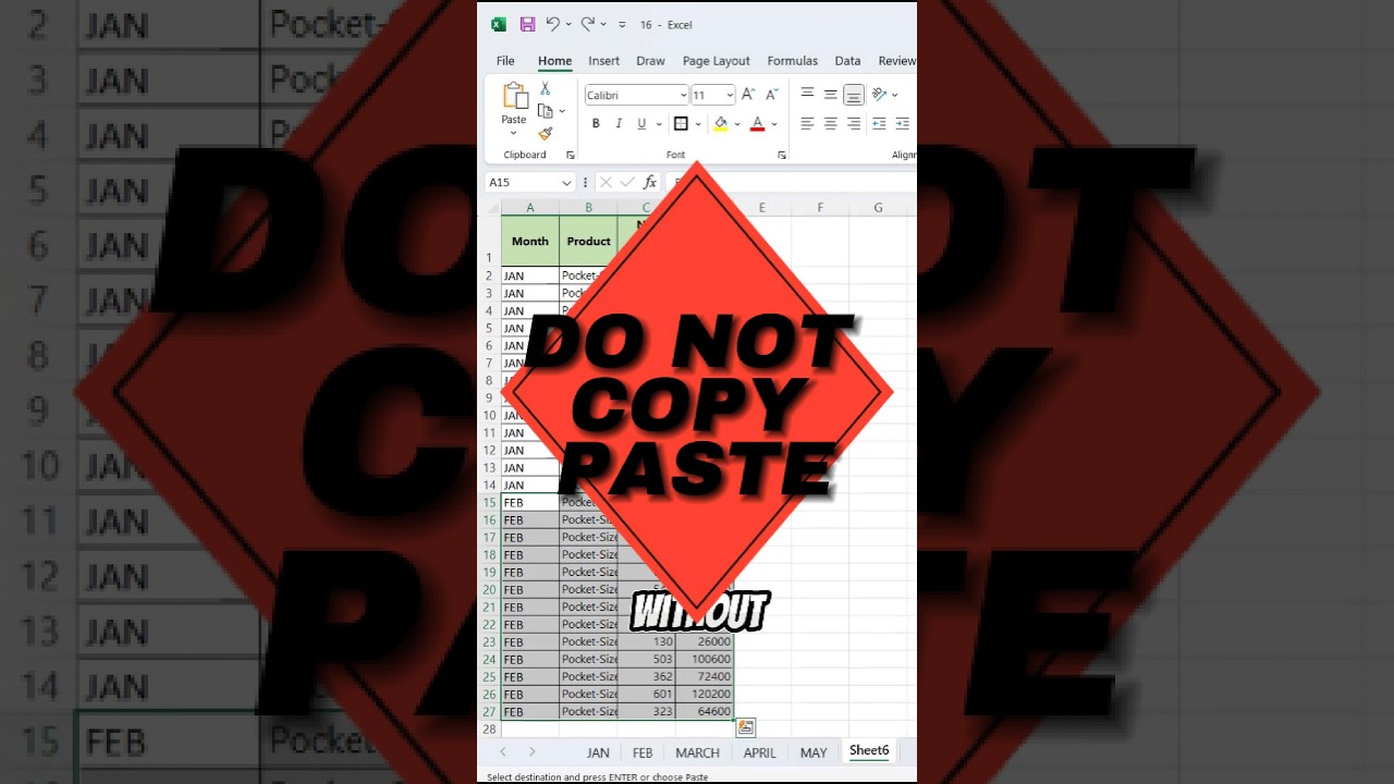 Quickly Merge Multiple Worksheets in Excel π