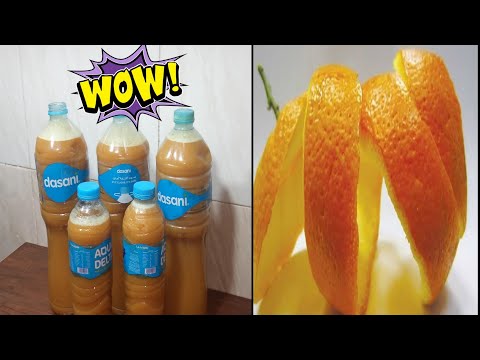 من قشور الليمون و اليوسفي هتعملي احلي صابون سائل من مطبخ زينه-ام يوسف 🤗