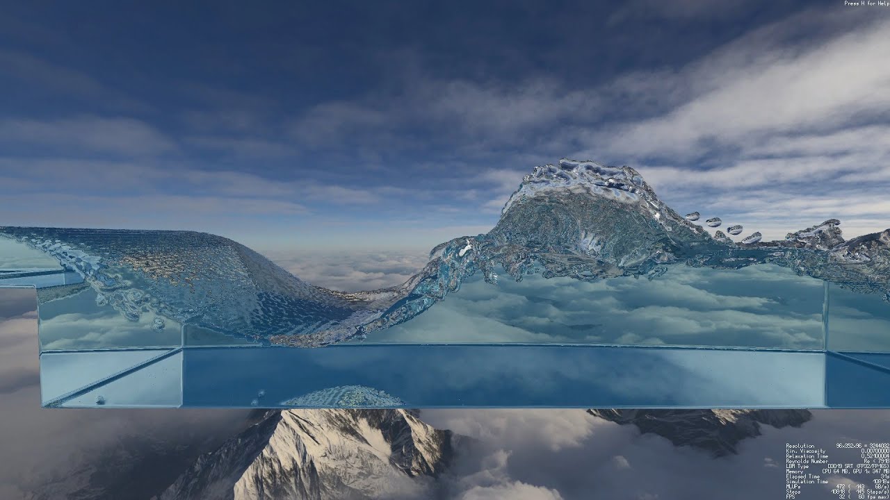 Real-Time Fluid Raytracing with OpenCL on an Older GTX GPU