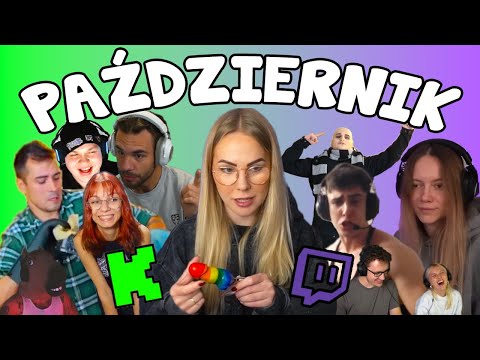 PAŹDZIERNIK - POLSKI TWITCH/KICK 2025 😂