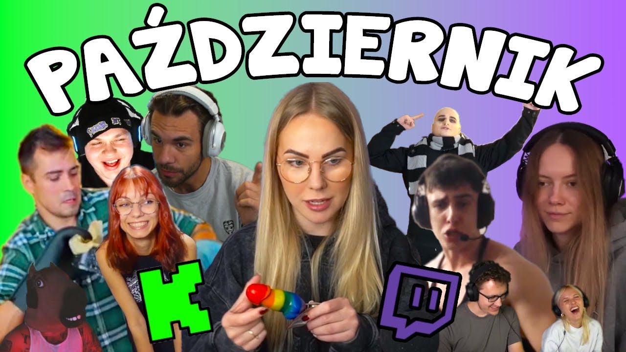 Najzabawniejsze momenty na polskim Twitch i Kick w październiku 2025 😂