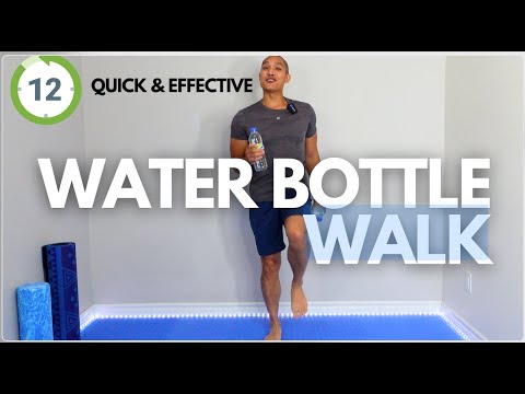 Beginner Indoor Water Bottle Walk 🚶‍♂️